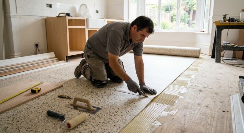 Linoleum Floor Installation in Charlestown, RI