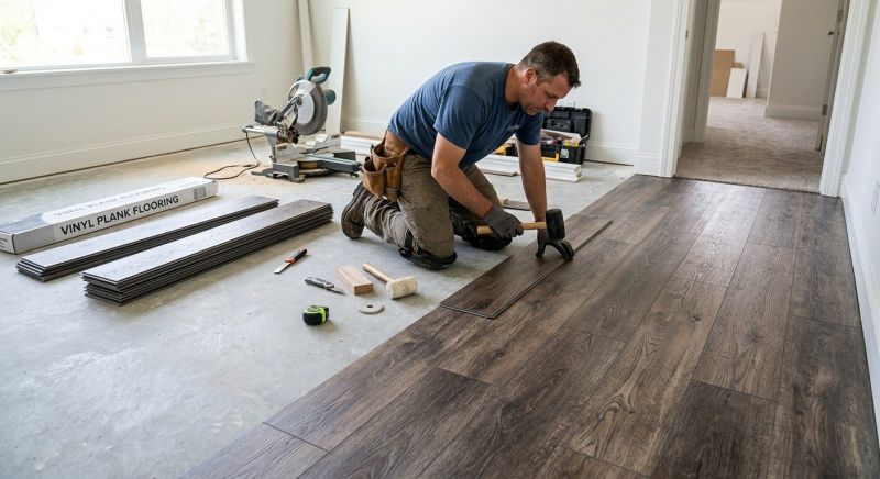 Linoleum Floor Installation in Jamestown, RI