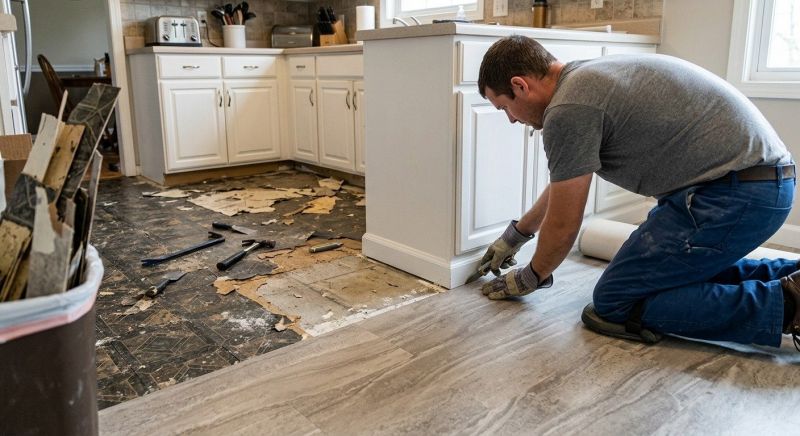Linoleum Floor Installation in Norwich, CT