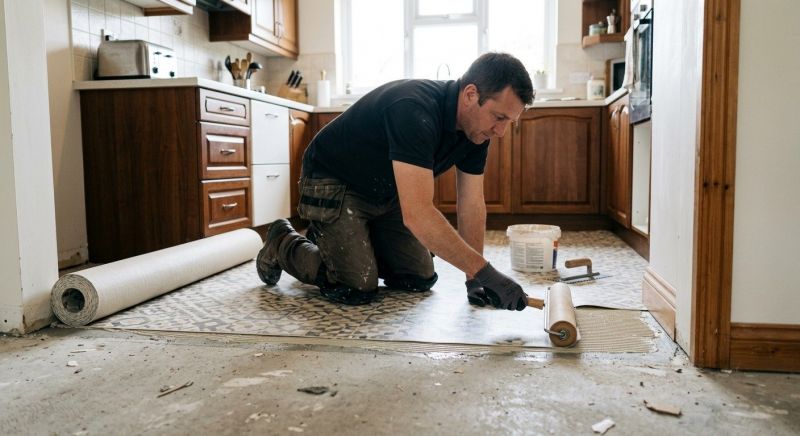 Linoleum Floor Installation in Riverside, RI