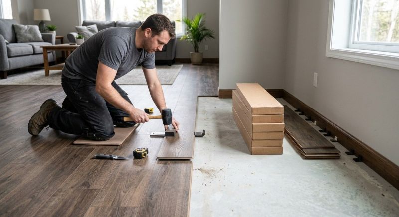 Luxury Vinyl Tile Installation in Hope Valley, RI