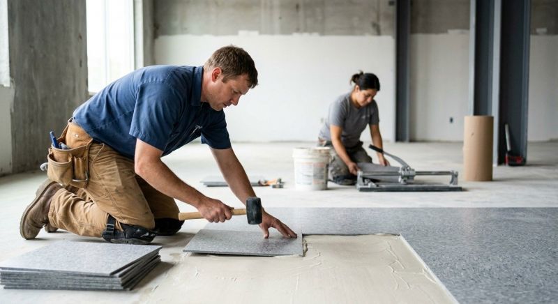 Lvt Flooring Installation in Dighton, MA