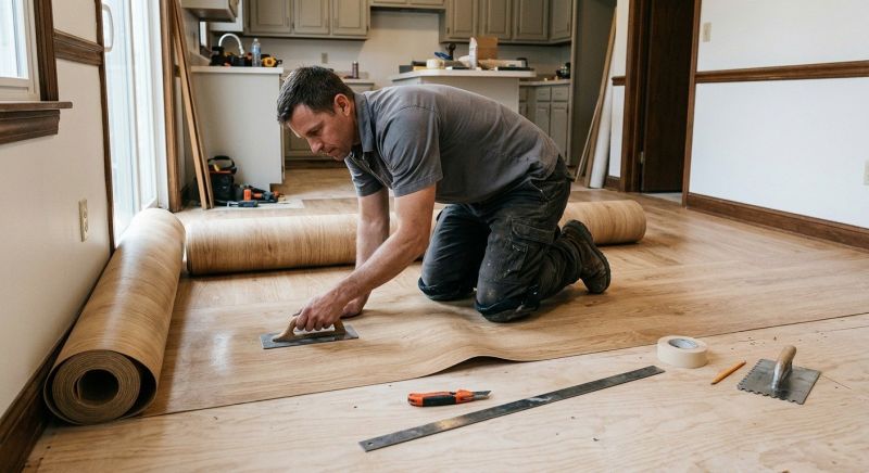 Sheet Flooring Installation in Saunderstown, RI