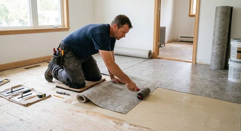 Sheet Flooring Installation in Thompson, CT