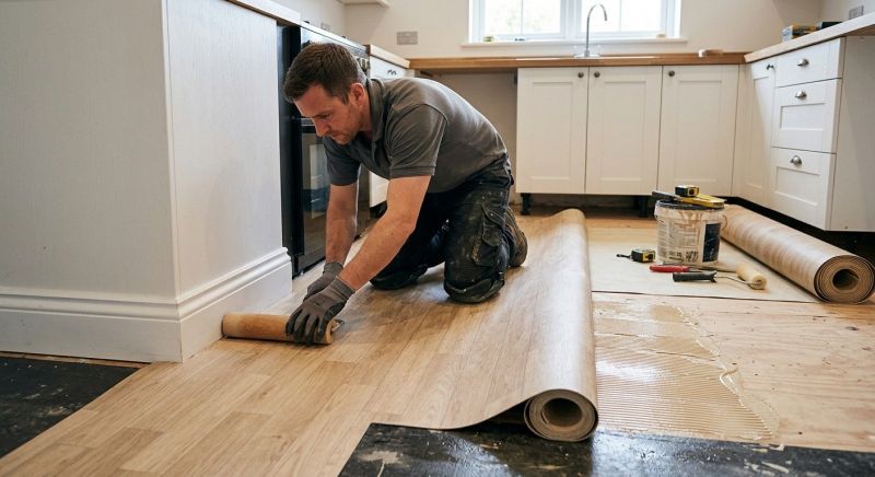 Sheet Linoleum Installation in Putnam, CT