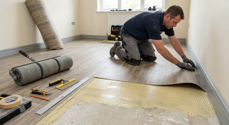 Sheet Vinyl Installation in Narragansett, RI