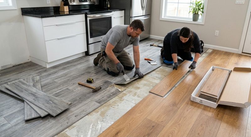 Vinyl Tile Replacement in Coventry, RI