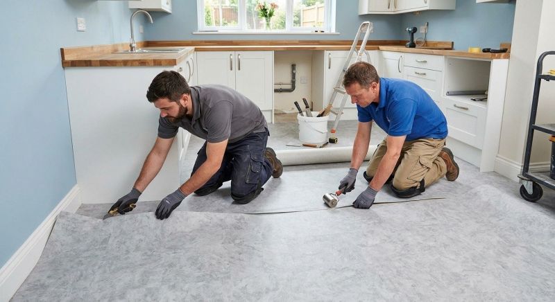Sheet Linoleum Installation in North Attleboro, MA